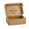 Ventas Directas de Fábrica Logotipo Personalizado Personalización por Dibujo Caja para Expreso Transfronterizo Engrosada Caja de Cartón Corrugado Ecológica Venta al por Mayor