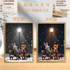 Marco de Fotos 2D de Anime de Conejo y Zorro Regalo para Dormitorio Escritorio Luz de Noche para Novio/Novia Pintura Iluminada