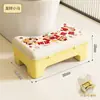 Taburete para pies de inodoro para uso doméstico, reposapiés de almacenamiento para baño, taburete antideslizante para niños, herramienta de ayuda para la sentadilla