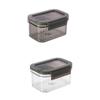 Caja de Almacenamiento de Fideos Contenedor de Alimentos para el Hogar Refrigerador Caja de Conservación de Fideos Cocina Tarro de Almacenamiento Sellado Transparente Caja de Almacenamiento de Granos