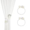 Cortina de esfera simple de efectivo hebilla magnética en stock venta al por mayor accesorios de cortina transfronterizos hebilla de correa magnética fuerte no se cae