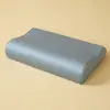 Algodón puro Clase A 100% algodón algodón de fibra larga color liso satén látex funda de almohada hogar traje de almohada individual 40*60