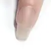 PMMA Resistentes y Ajustados Uñas Postizas Doble Cara Mate Sin Grabado Código de Lima Uñas de Colores Uñas Trapezoidales Arte de Uñas Color Natural