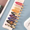 Procesamiento de Accesorios para el Cabello Estilo Coreano Personalizados para Mujer Placa de Ácido Acético Pasador sin Costuras Pasador Simple para Cabello Suelto Pasador Elegante para Flequillo Clip Lateral