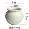 Vaso de flor de suculenta estilo nórdico minimalista transfronteiriço com acabamento vitrificado em forno, recipiente criativo para mini plantas verdes paisagísticas, atacado do fabricante