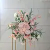 Arranjos Florais de Casamento, Flores Decorativas de Canto, Decorações Florais para Passarela, Montagem de Local de Casamento, Arte Floral Finalizada
