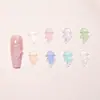 Decoraciones para Uñas Jellyfish de Color Mixto Luminoso con Purpurina Fina Transparente Hielo 3D DIY Resina Accesorios Pequeños Piezas de Decoración para Uñas