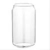 Taza Transparente de Vidrio de Borosilicato Alto, Taza para Refresco, Vaso de Agua para Niñas, Vaso Doméstico para Bebidas Frías de Jugo, Vaso de una Sola Capa con Popote