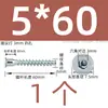 Tornillos de cabeza avellanada de hexágono interior, tornillos para madera de cabeza ranurada recta, tornillos para gabinetes de cocina, tornillos autorroscantes para muebles M5M6M7