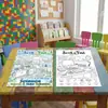Compra directa transfronteriza de 10 hojas/paquete de divertidos pósters para colorear de exploración, libros de dibujo educativos para niños, papel para colorear de escenas temáticas