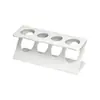 Portacepillos de dientes para baños de hotel, estante para cepillos de dientes eléctricos, estante de almacenamiento para artículos de tocador, organizador de pasta de dientes y cepillo de dientes con múltiples compartimentos y drenaje