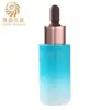 Botellas Vacías Transparentes en Stock Botellas Gotero de 30ml Botellas para Aceites Esenciales Botellas para Sérum Botellas de Vidrio Dosificadoras para Cosméticos Empaque