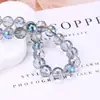 Joyería de Fábrica al por Mayor Cuentas de Cristal Collar de Cuentas Redondas Pulsera Accesorios Cuentas de Cristal 96 Cuentas de Tierra