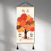 Árbol de Energía Positiva Dopamina Decoración de Sala de Estar Pintura Atmósfera Bloqueo de Aula Energía Positiva Entrada Inspiradora Pintura Colgante