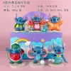 Frete Grátis para Novos Clientes: Caixa Surpresa do Stitch, Miniatura de Brinquedo Lilo & Stitch, Decoração de Carro, Brinquedo de Cápsula, Máquina de Venda de Brinquedos