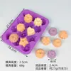 Vários Doces de Chocolate em Formato de Flor, Doces de Gelatina em Formato de Frutas, Garrafas de Cera para Doces, Formas de Silicone, Ferramentas de Cozinha e Decoração de Bolo DIY