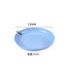 [Salida de Fábrica] Plato Grande para Fruta Doméstico de Paja de Trigo Resistente a Caídas Simple Estilo Japonés Redondo para Microondas