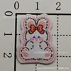 Adesivos de Etiqueta Mini Fofos, Estampas de Transferência Térmica, Patches de Tecido Autoadesivos Coloridos de Desenho Animado para Roupas, Artesanato Feito à Mão de Cachorro Pequeno Pet