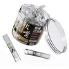 Filtros para Boquillas de Cigarrillo 50 Piezas/Lata Desechables Grueso, Medio y Fino Filtro Herbal de Tres Vías Algodón Filtro Turbo Boquillas de Plástico para Cigarrillo
