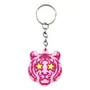 Llavero Colgante Creativo de Cara Sonriente de Goma Suave, Combinable Libremente con Llaveros, Accesorios y Dijes para Bolsos, Venta al por Mayor Transfronteriza