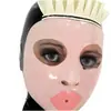 Máscara de Ojos Grandes para Niñas Caucho Látex Capucha de Látex Máscara de Látex Cosplay