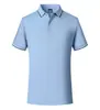 Camisa Polo de Algodón Antibacteriano de Manga Corta, 200g, 40 Hilos, Talla 5A, con Logo Estampado y Bordado, Estilo Clásico Versátil para Hombres y Mujeres