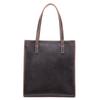 Bolsa de Mão Feminina Transfronteiriça Couro Bovino Camada Superior Bolsa Grande Bolsa Tote de Balde de Couro Genuíno Bolsa de Mão de Couro Crazy Horse Vintage