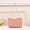 Bolso Tote de Cadena Estilo Simple de Moda Bolso para Dama Comercio Exterior Transfronterizo Bolso para Mujer Bolso Cubo de Gran Capacidad Bolso de Hombro