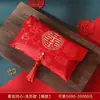 Envelope Vermelho Grande de Tecido para Casamentos, Pacotes Vermelhos de Casamento, Dote, Cerimônia do Chá, Noivado, Bolsa de Casamento Estilo Chinês