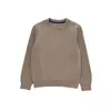 Sudadera Infantil, Color Sólido, Tejido de Aire, Anti-Arrugas, Estilo Primavera y Otoño 2025, Manga Larga, Delgada, Cuello Redondo, Capa Base, Sudadera para Niños y Niñas
