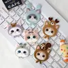 Nuevos Parches Bordados con Logos Bordados, Cabezas de Animales de Dibujos Animados Lindas, Diseños de Gatos, Parches Hechos a Mano para DIY en Accesorios de Ropa