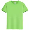 Camisetas 100% Algodão, Uniformes Personalizados para Turma, Camisas Culturais de Manga Curta com Gola Redonda, Uniformes de Trabalho para Grupos de Restaurante, Camisetas Respiráveis para Publicidade com Impressão de Logo