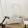 2026 Novo Estilo Coreano Axila Feminina Bordado de Estrela e Letra Moda Retrô Nicho Feminino Bolsa de Ombro Único
