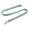 Correa para mascotas con hebilla dorada de terciopelo verde menta fresca, letras transfronterizas de Amazon, una generación de correas para perros