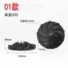 Aspiradora de coche aspa de ventilador plástico aspa de viento succión soplado soplador colector de polvo de construcción plástico rueda de viento limpieza de ventanas accesorios de aspa de ventilador