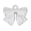 Exquisito Colgante Individual K Blanco Galvanizado Lazo Pulsera Charm Colgante de Collar DIY Venta Directa de Fábrica Transfronteriza Se Puede Mezclar por Lotes