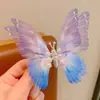 Grampo de Cabelo de Flor para Mulheres, Acessório Tendência para Sessão de Fotos, Atmosfera Vintage de Fada, Estética Azul, Novo Estilo Chinês Presilha Lateral