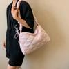 2023 Novo Estilo Coreano ins Estilo Nicho Diário Grande Capacidade Bolsa Feminina Senmeng Verão Lingge Ombro Crossbody Bolsa
