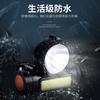 Linterna frontal con batería de larga duración, batería de litio, LED brillante para pesca nocturna, lámpara minera montada en la cabeza, lámpara estilo camping para exteriores, linterna frontal brillante para ciclismo
