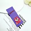 6.5 grande en stock ropa infantil universal dibujos animados DIY marca tejida accesorios de tela etiqueta material de cuerda para el pelo hecha a mano