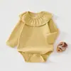 Macacão de Verão para Bebê, Roupa com Ar Condicionado para Meninas, Estilo Casual para Usar em Casa, Macacão Anxiang Jinghua