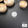 Papel para Vaporera Desechable, Papel para Cocinar al Vapor Antiadherente de Grado Alimenticio, Papel para Tamales, Papel para Vaporera de Tamales, Papel de Aceite de Silicona