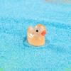 Muñeca de micropaisaje pequeños adornos pequeño pato amarillo colgante de dibujos animados artesanías de resina DIY accesorios de material hechos a mano transfronterizos
