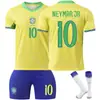 Venta al por mayor de fábrica Copa Europea Mundial Alemán Brasil Argentina Messi No. 10 Camiseta No. Conjunto de Uniforme de Fútbol 7 Ronaldo