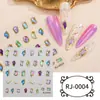 Zhengxiang Red Social INS Pegatina para Uñas de Pegamento Suave 5D Estampado Dorado Láser Relieve Pegatina para Uñas OEM Pegatina para Uñas de Pegamento de Gota de Cristal