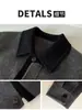 Casaco de Lã Masculino Outono Jovens Estilo Old Money Moda Masculina Toque de Luxo Estilo Curto Jaqueta Grossa de Lã Masculina Inverno