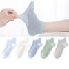 Costuras sin costuras ~ Calcetines de ratón de seis dedos para niños 100% algodón puro para niños, bebé, verano, estilo delgado, calcetines de tobillo medianos y grandes para estudiantes