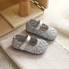 Sandalias de Verano para Niños 2026 Zapatos de Princesa Tejidos para Niñas Zapatos de Playa para Niñas Sandalias Caladas Nuevo Estilo Zapatos Romanos Modernos