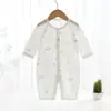 Roupas com Ar Condicionado, Pijama de Verão, Macacão para Bebê, Macacão Fino de Verão Sem Costura para Recém-Nascido Engatinhar, Manga Longa Classe A