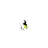 BLF Mosquito Venenoso de Asa Verde Micro Luya Luminoso Fluorescente Gancho de Cabelo Pesca com Mosca Listra Branca Gancho de Mosca Makouxi Gorofie